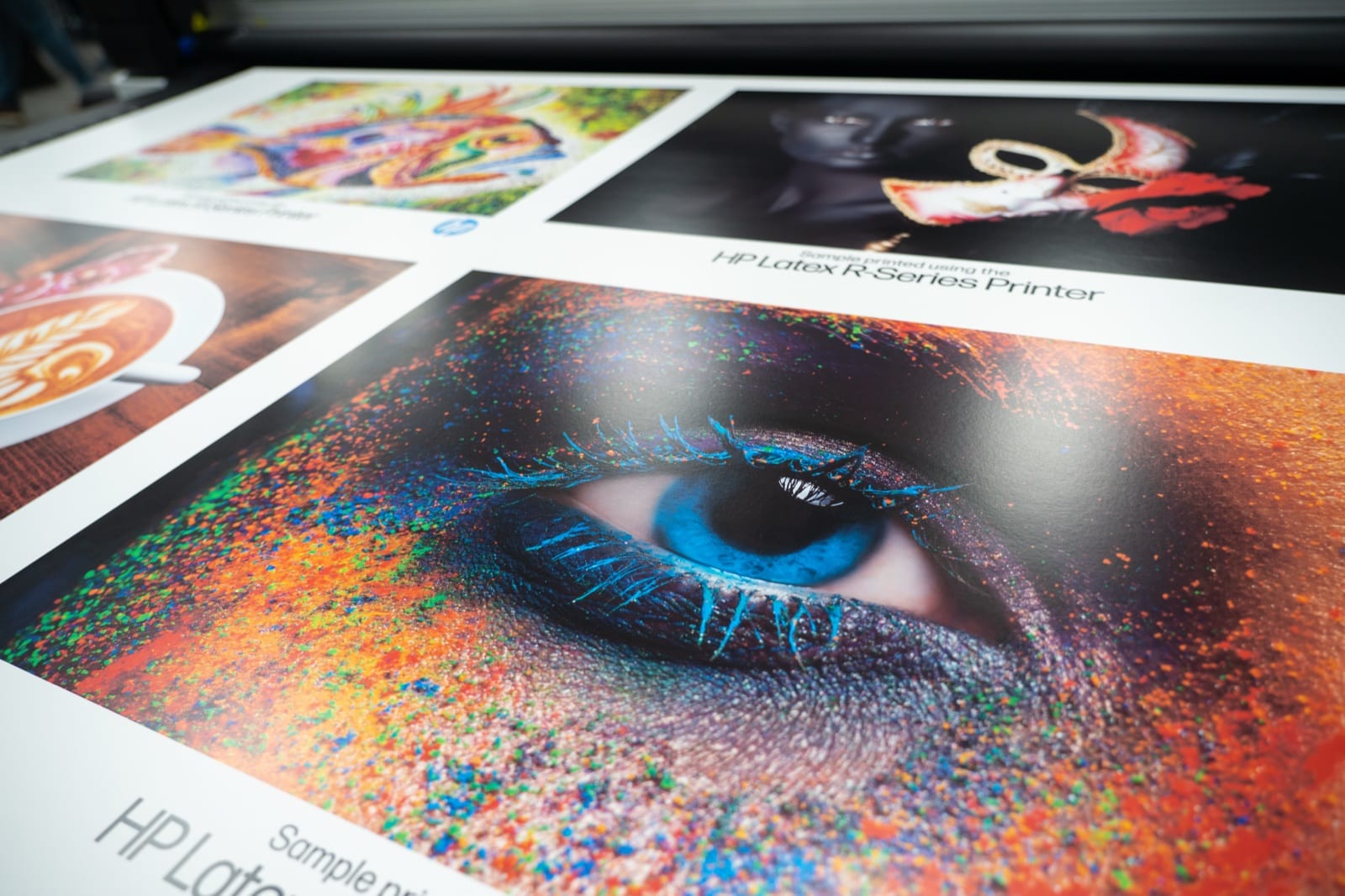 On location at a live print demo